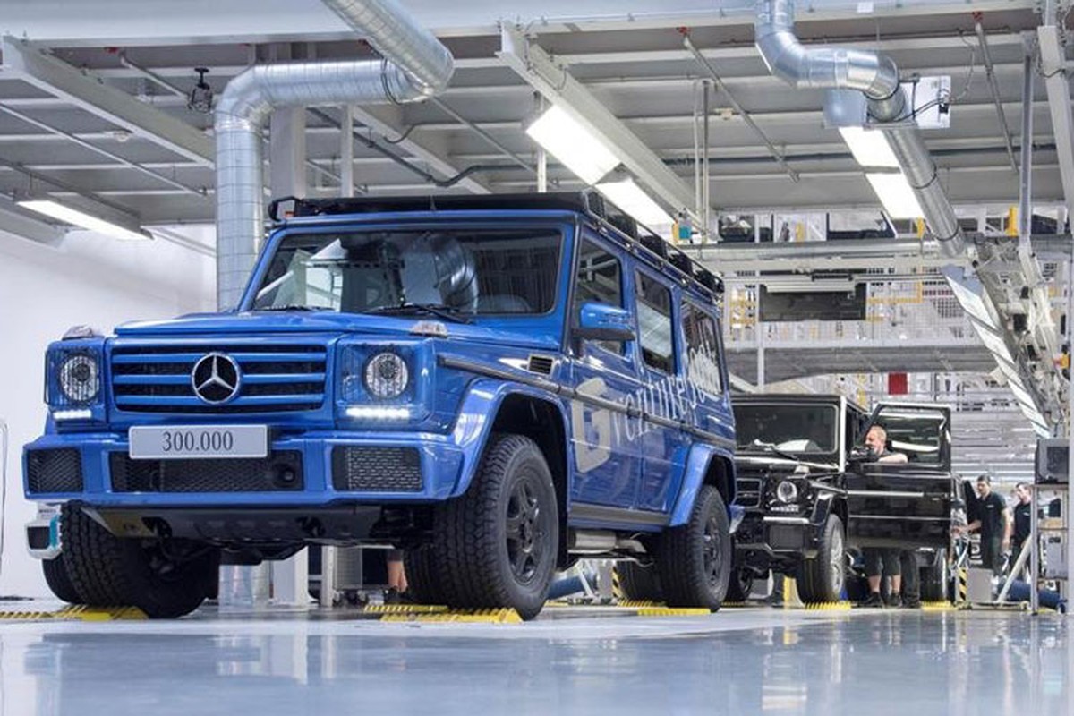 Sieu xe SUV Mercedes G-Class thu 300.000 xuat xuong-Hinh-4